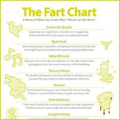 The Fart Chart More