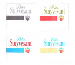 PETER STUYVESANT S XXV logo by Van Nelle Tabak Nederland BV