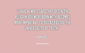 Ram Dass Quotes