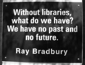 Searching for other inspiring quotes about libraries, I found this to ...