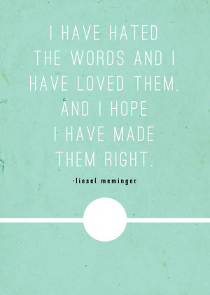 The Book Thief (Markus Zusak) Oh, my, this book broke my heart! I ...