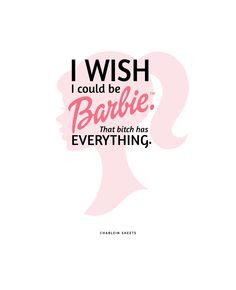 Quote by Charlein, poster by moi. #Barbie poster, barbie quotes