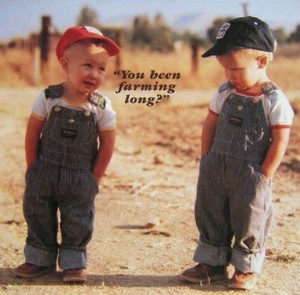 Farming boys! So cute!!