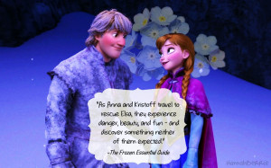 Princess Anna Anna and Kristoff + quotes