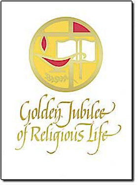 Golden Jubilee of Religious Life Card