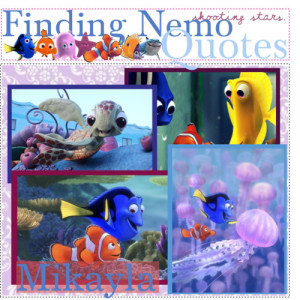 Finding Nemo Quotes!//♥ - Polyvore