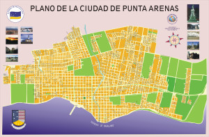 Punta Arenas Chile Map