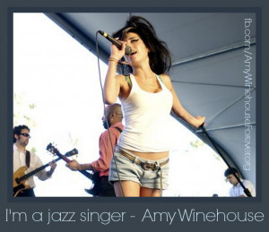 jazz singer - #amywinehouse