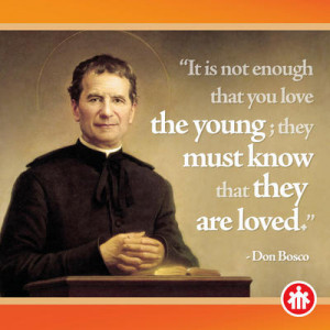 It is not enough that you love the young; they must know that they ...