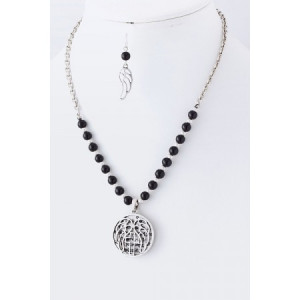 Bible Quote Angel Wings FREE Matching Earrings