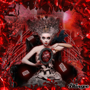 The Red Queen Alice Wonderland