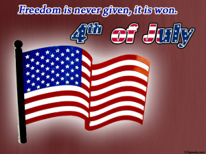 Happy 4th of july picture with quotes