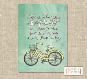 Bicycle Motivational Quotes