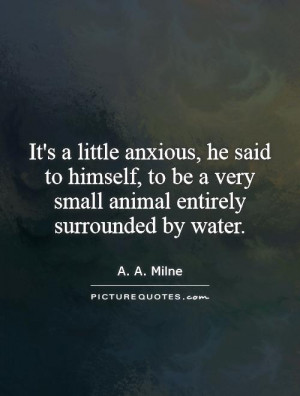 Winnie The Pooh Quotes Animal Quotes Water Quotes A A Milne Quotes