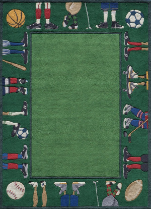 ... rug for kids or gaming room a sports related whimsical rug is perfect