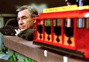 in which he accepts a Lifetime Achievement Emmy, watch Fred Rogers ...