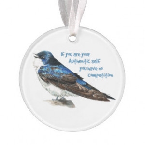 Bird Quotes Ornaments