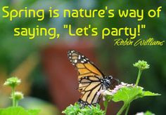 ... is nature's way of saying, 