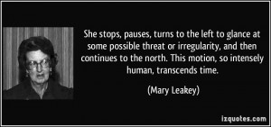 , turns to the left to glance at some possible threat or irregularity ...