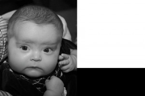 Serious Face Baby Girl...