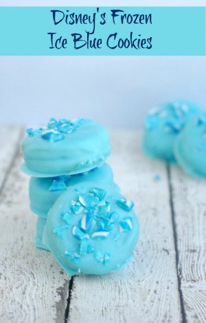 Disney’s Frozen Recipe: Ice Blue Cookies