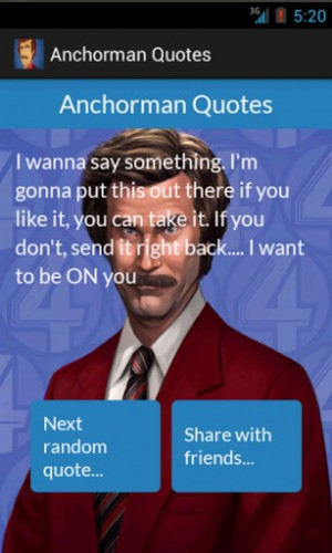 ... anchorman will ferrell quote classic funny popular hilarious quotes