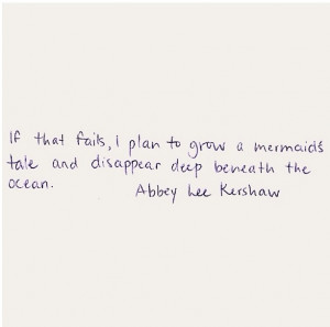 Abby lee kershaw quote