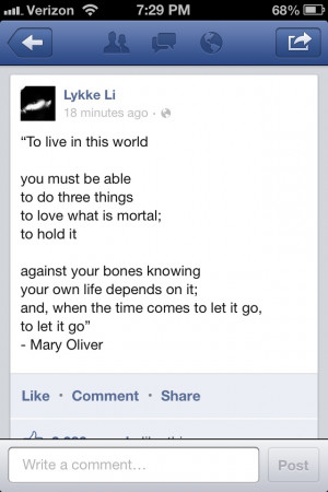 lykke li posts the best quotes