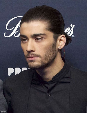 Over: Zayn Malik, 22, announced via a statement from his management on ...