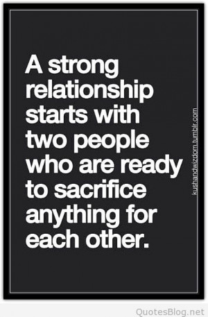 Strong relationship quote