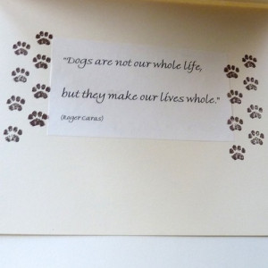 ... your dog Handmade Pet Sympathy Card | LDPhotography - Cards on ArtFire