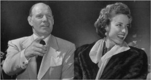 Leo Durocher and Laraine Day