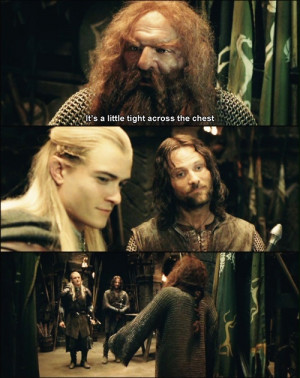 Legolas and Aragorn are like 