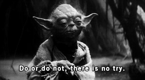 ... Yoda' which features a collection of his quotes, set to some laid back