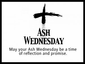 May u'r Ash Wednesday be a time of reflection & promise...!!!