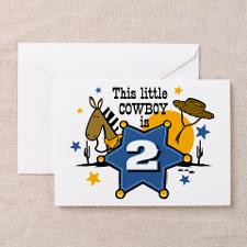 Cowgirl Birthday Greeting Cards