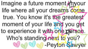Peyton Sawyer Quote