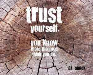 Quotes A Day- Trust Yourself Quote