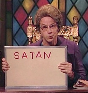 Dana Carvey as The Church Lady, Saturday Night Live... Before it ...