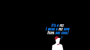 texts eleventh doctor doctor who fez 1366x768 wallpaper Abstract Text ...