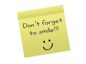 Have you smiled at someone today?