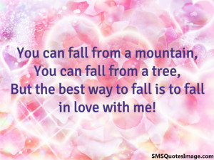 Fall in love with me...