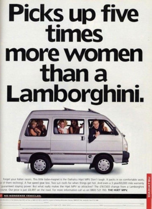 Daihatsu Huet MPV - One, it's not as sexy as a Lamborghini. Two, I ...
