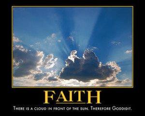 Have faith- Will do!!