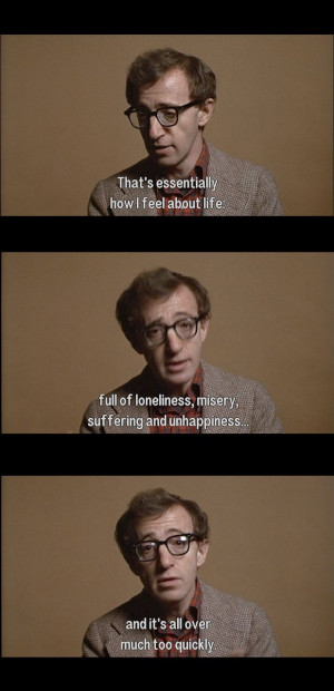 Woody Allen in “Annie Hall,” 1977.