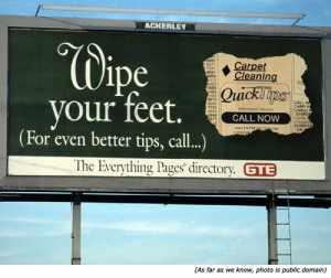 Silly signs, funny road signs and funny information signs: Wipe your ...