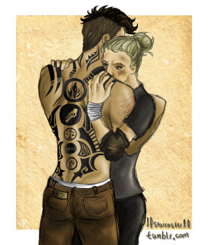 Four and Tris - Divergent by llStarCasterll