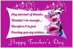 Happy Birthday Wishes Quotes Teacher Happy teacher's day 2014 sms