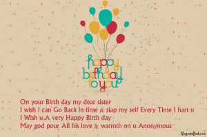 ... facebook sister birthday quotes for facebook musical happy birthday