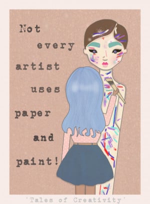 ... makeup beauty artists illustrations carly watts karla powell quotes